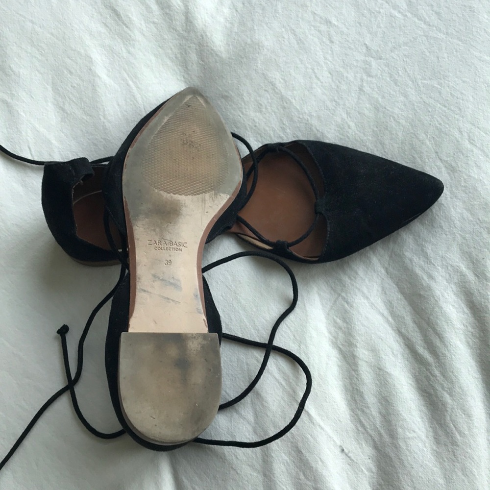 Zara Basic Wrap Flats - image 3